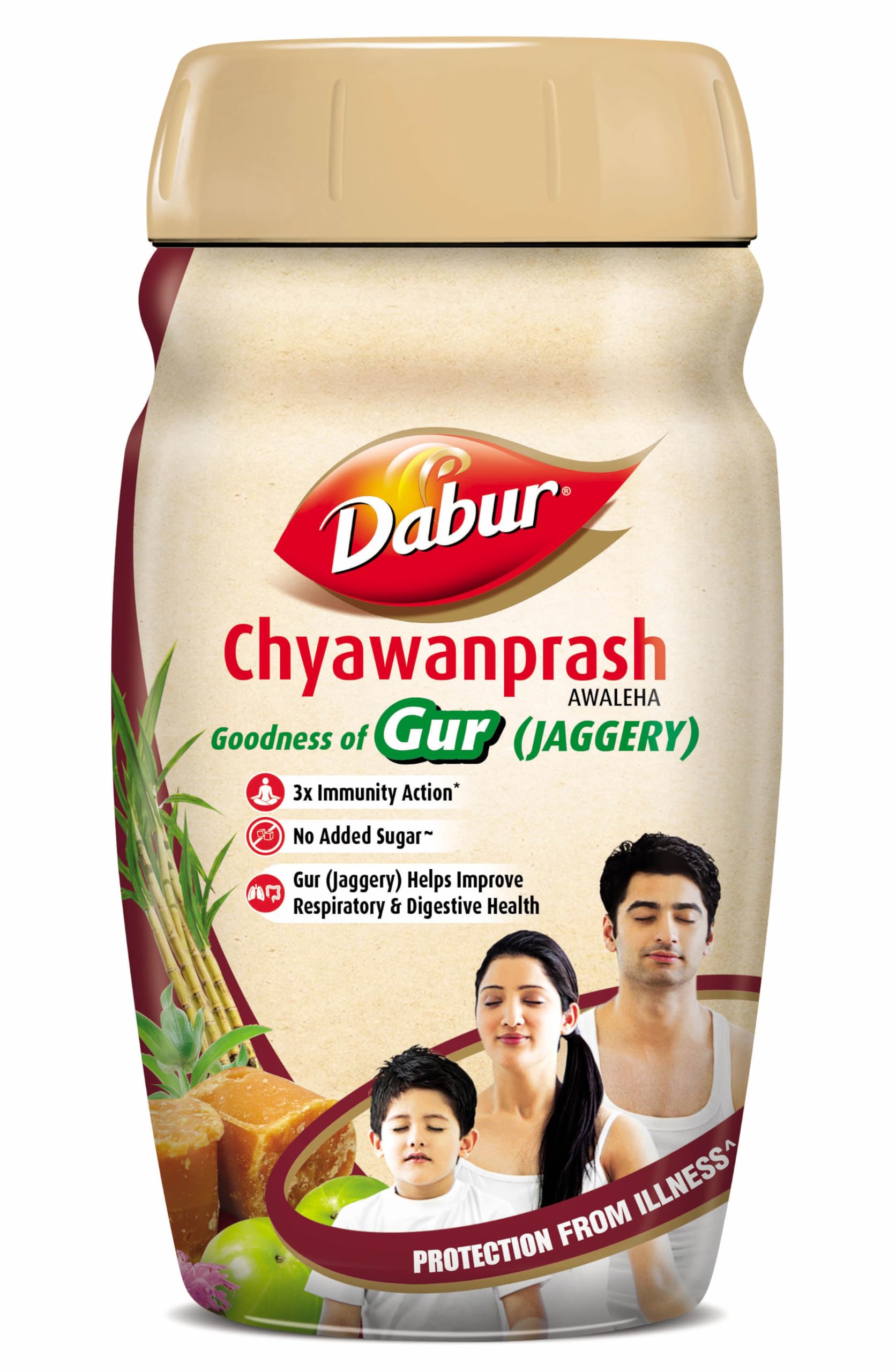 DABUR CHYAWANPRASH GUR (JAGGERY) 900 GM